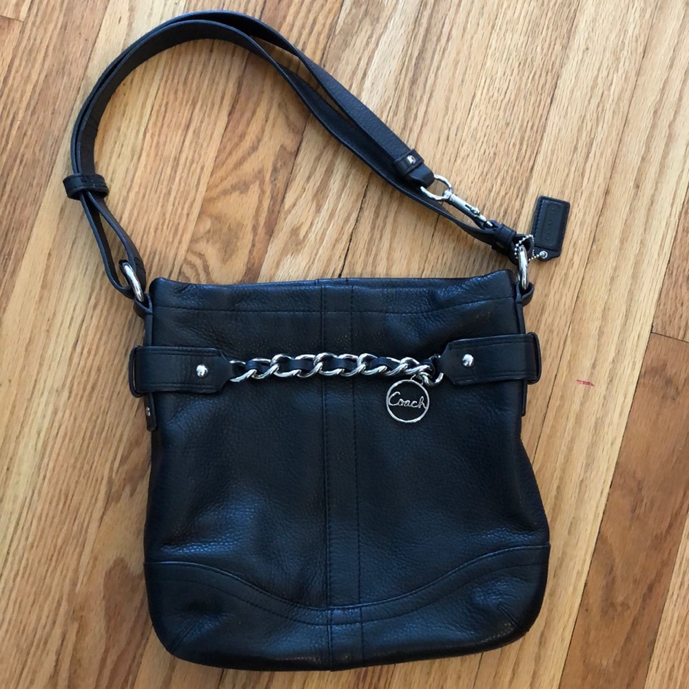 Leather Coach Bag